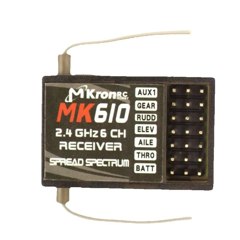 Drone Rc Leading - DSM2 MK610 AR6100 2.4 グラム 6CH