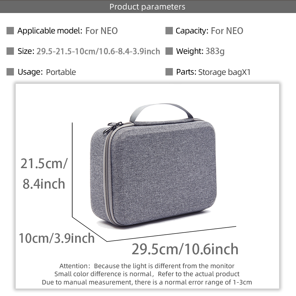DJI Neo Mini用耐衝撃収納バッグ ポータブルハンド - Drone Rc Cover のレビューと価格